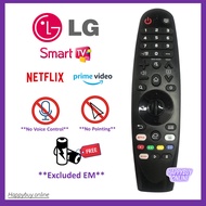 LG WebOS Smart TV Remote LG Smart TV Netflix Prime Video Remote Control MR20 MR19 LG LED TV Remote