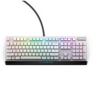 Alienware AW510K Low Profile Red Switch Mechanical Keyboard with Customizable RGB Lighting - White (