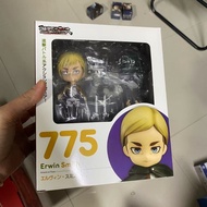 Attack on Titan Nendoroid #775 Erwin Smith Shingeki no Kyojin 1123# Hange Zoe PVC Action Figure