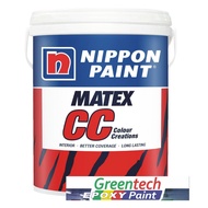 1L Nippon Paint CC Super Matex Colour Creations Interior Wall For Dinding Dalam Rumah