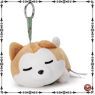 TAKARATOMY A.R.T.S SHIBUYA HACHI Mochikoro Plush Mascot (ZZZ Hachi)