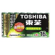 東芝TOSHIBA 環保4號電池16入 R03UG(M)-16