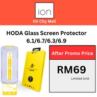 Hoda Full Tempered Glass for iPhone 16 Pro Max / 15 Pro Max  Full Screen Cover Tempered Glass