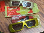 Iron man 3D眼鏡 mark 42 mark 7