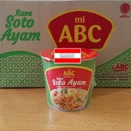 Mie Instant Cup Abc Soto Ayam 12 X 60Gr ( 1 Dus ) -Big Sale