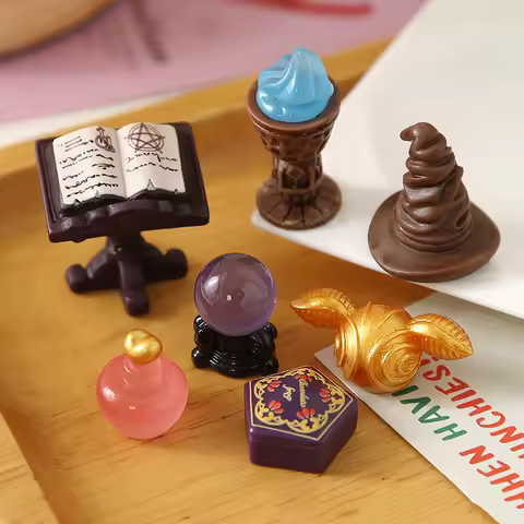 1/12 Dollhouse Mini Magical Academy Props Decoration Dollhouse Micro Scene Ornaments Dolls House Acc