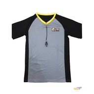Tokyo New FIBA ​​Basketball Asian Cup Basketball Referee Uniform Shirt Yellow Collar Vertical