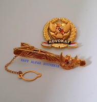 PIN ADVOKAT GARUDA DAN JEPIT DASI GARUDA ADVOKAT