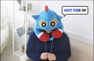 現貨💢 小新 頸枕 💫 蠟筆小新 有帽頸枕 hoodie neck pillow 韓國 正品❣️🇰🇷韓國限定