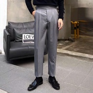 Gurkha Men's Casual Pants Gurkha Men's Trousers High Waist Double Waist, Down Leg Made of High Quali