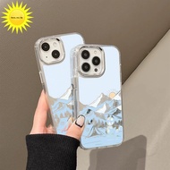 Dazzling Mountain Mirror Drop Military Soft Case For Oppo A11k A12 A33 A36 A52 A53 A54 A55 A57 4g A5