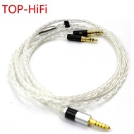 TOP-HiFi 8Cores 7N OCC Silver Plated Balanced Headphone Upgrade Cord Cable For Hifiman SUNDARA he400