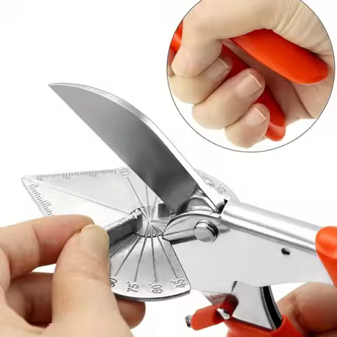 1 Set Angle Cutters, Handheld Multifunctional 45-degree Adjustable Angle Cutting Tool, Household Cli