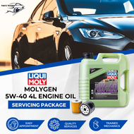 Car Servicing Liqui Moly Fully Synthetic Engine Oil Servicing Package | High Tech  5W40 / Molygen 5W30 5W40 / Top Tech 4100 5W40 / Special Tech AA 0W20
