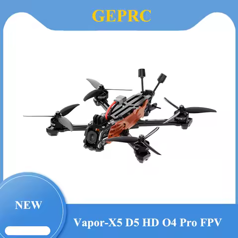 GEPRC Vapor-X5 D5 HD O4 Pro FPV Drone 5Inch O4 Air Unit VTX RC Quadcopter Freestyle Drone 4K120fps R
