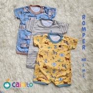 New (( 3pcs )) cute soft baby frog cainito romper mix motif 0-3
