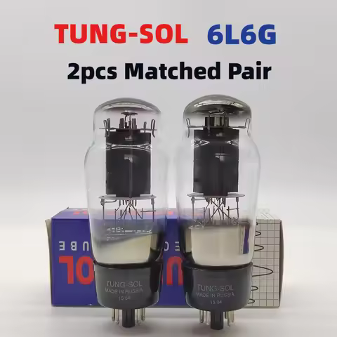 TUNG-SOL 6L6G 6L6 Vacuum Tube Replaces 5881 6P3P 6L6GC 6L6 Electron Tube Amplifier Kit HIFI Audio Va