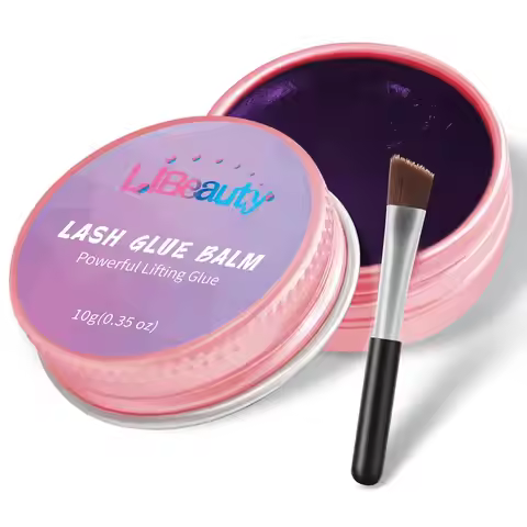 Libeauty 10g Lash Lift Glue Balm Strong Sticky Eyelash Lift Adhesive Eyebrow Perm Glue Balm Glue Gel