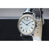1998[Exc+5] Seiko Spirit 5S21-7000 Sweep Second Silver Roman 34mm Qz Men'S Watch