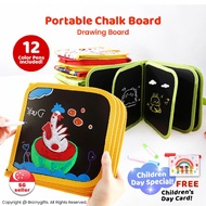 [SG Ready Stock] Portable Chalkboard Drawing Board Toy – Perfect for Kids as a Children's Day Presen