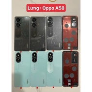 Oppo a58 back cover