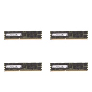 4X DDR3 16GB 1600Mhz RECC Ram PC3-12800 Memory 240Pin 2RX4 1.35V REG ECC RAM Memory for X79 X58 Motherboard