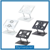 [Dynwave1] Laptop Stand for Desk Foldable Portable 360 Rotating Ergonomic Laptop Riser