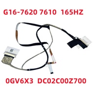 Replacement NEW For Dell G Series G16-7620 7610 Screen Cable 165HZ HDI60 0GV6X3 DC02C00Z700 Laptop L