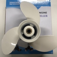 winibo  Boat Propeller 8 1/2x8 1/2 -N for Yamaha 6hp 8hp 9.9hp F6 F8 F9.9/ Outboard Propeller for Ya