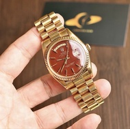 Rolex Day-Date 1803 ‘Oxblood Stella’ Dial perfect dial no crack