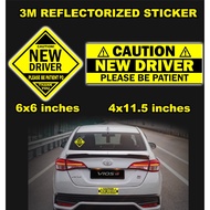 New Driver sticker for car and ebike new driver