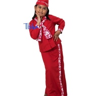 LONG-SLEEVED FLEET ATTENDANT PROFESSIONAL CLOTHES 6-7 YEARS / COOL CHILDREN'S COSTUMES