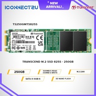 Transcend 250GB SATA III 6Gb/s 3D NAND M.2 2280 SSD - TS250GMTS825S