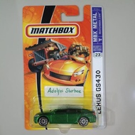 Matchbox lexus gs430 gs 430 mbx metal ready for action