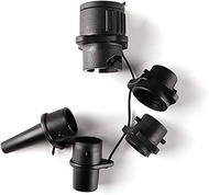 YolieraArt H y g g e L i n e Inflatable Air Valve Adapter, Universal Kayak Valve Connector with 4 No