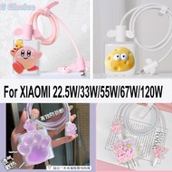 For Xiaomi 33w Charger Case redmi 67w Charger Cover xiaomi 13 pro 120w Cute Cartoon Charger Protecto