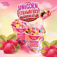 Choco Albab Unicorn Strawberry Chocolate Mini Tub Choco Tub Choco Jar