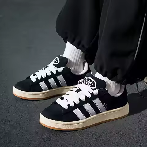 Adidas Clover Men's and Women's Shoes - CAMPUS 00s Sporty and Casual Sneakers JQ4111