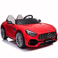 Ô Tô Điện Mercedes-Benz GT AMG 2 Ghế Ngồi 4 Động Cơ Ghế Da Bánh Cao Su Kết Nối BlueTooth