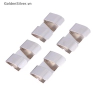 GoldenSilver 5/10Pcs Dual AA CR2 Leaf Spring Battery Contact AA Battery Connector BC-5206 Positive A