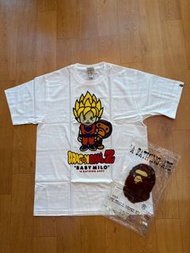 全新 Bape Dragon Ball tee