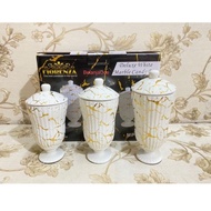 Toples Keramik Marble Fiorenza Set 3 Pcs (ORIGINAL)