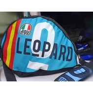 fashion Bag Helmet agv Leopard