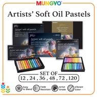 Mungyo Gallery Artists Soft Oil Pastel Set Crayon Oil Artist Grade Korea