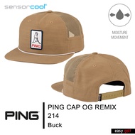 PING CAP OG REMIX 214 PING CAP MEN หมวกกอล์ฟ หมวกกีฬาผู้ชาย