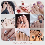 24pcs Y DIY Toe Nails Art Nails