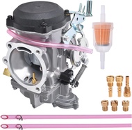 CV40 40mm คาร์บูเรเตอร์สําหรับ Harley Davidson Sportster XLH1200 XL883 Softail Dyna & FXR Touring Sp