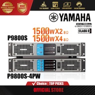 YAMAHA P9800S P9800S-4PW 1500W×2 Channel High Power Audio Amplifier Rack Mount Professional Class D 