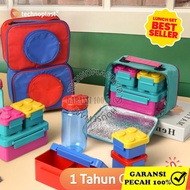 TECHNOPLAST Big Block Lunch Box Set/Big Block Dining Set + Bag