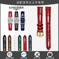 Longines Longines watch strap Dai Chuo Wiener L5 famous craftsman L2 ladies leather watch strap red belt 15